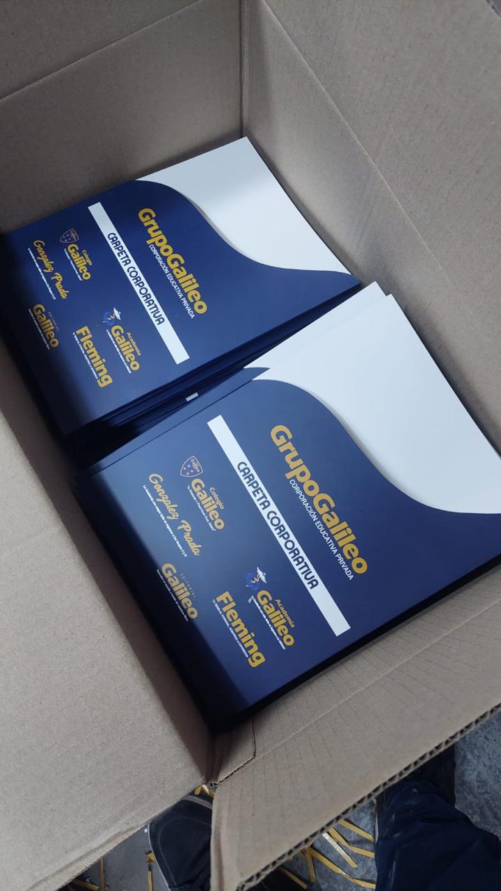 Carpeta corporativa Grupo Galileo